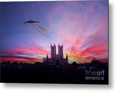 Vulcan Metal Print featuring the digital art Cathedral Pass by Airpower Art
