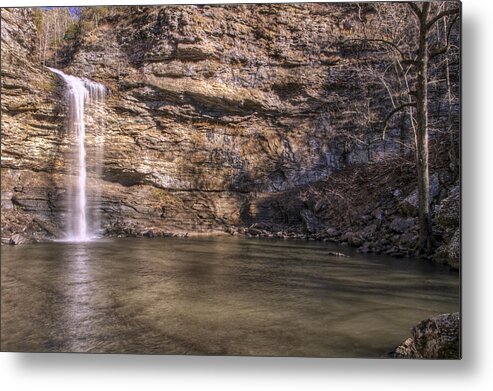 Waterfall Metal Print featuring the photograph Cedar Falls at Petit Jean State Park - Arkansas by Jason Politte