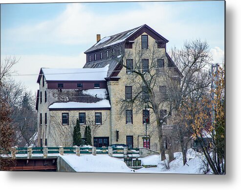 Architecture Metal Print featuring the photograph Cedarburg Mill by Susan McMenamin
