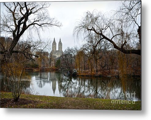 San Remo Metal Print featuring the photograph Central Park and San Remo building in the background by RicardMN Photography