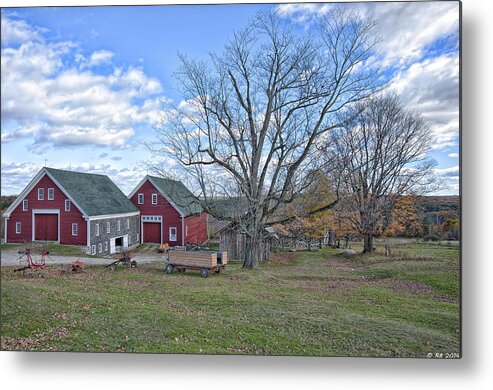 Architecture Metal Print featuring the photograph Changing Of The Season by Richard Bean