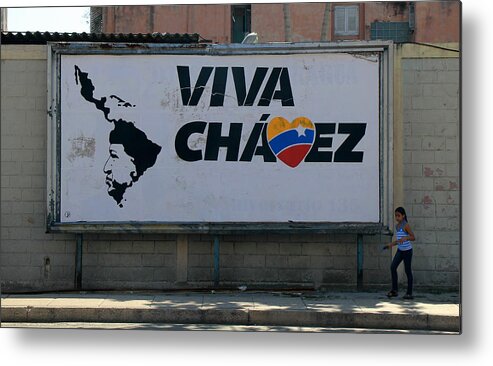 Havana Metal Print featuring the photograph Chavez Havana by Andrew Fare