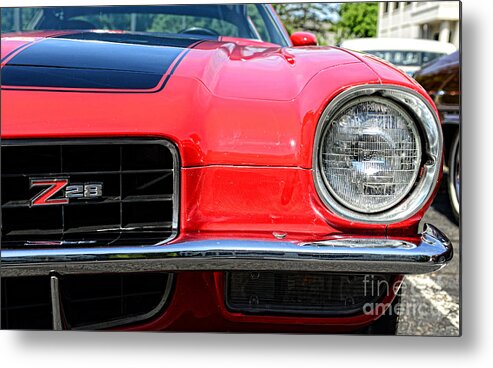 Paul Ward Metal Print featuring the photograph Chevy Camaro Z28 by Paul Ward