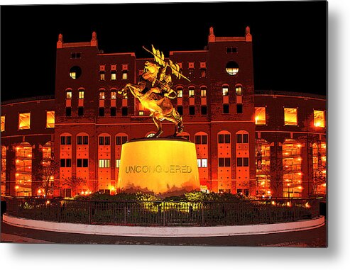 Fsu Metal Print featuring the photograph Chief Osceola and Renegade Unconquered by Frank Feliciano