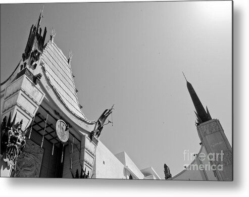 Hollywood Metal Print featuring the photograph Chinese Theater by Dan Holm