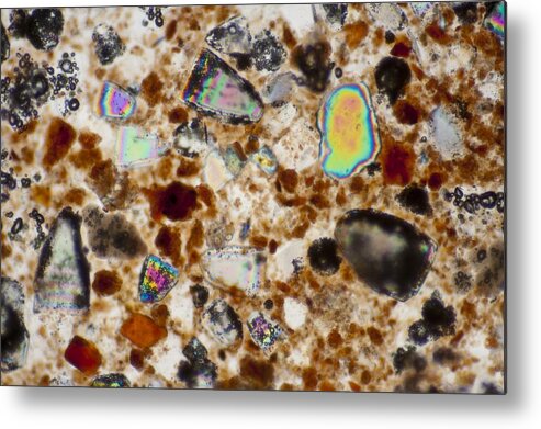 Acesulfame Metal Print featuring the photograph Chocolate Drink (Light Micrograph) by Science Photo Library