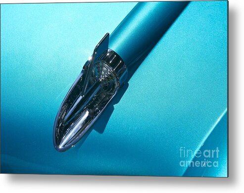 Chevy Metal Print featuring the photograph Chrome by Ken Andersen