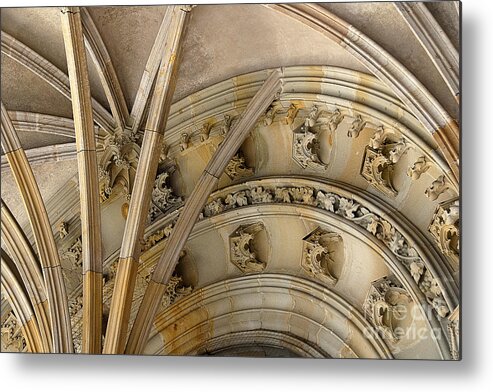 Photography Metal Print featuring the photograph Church Arch by Ivy Ho