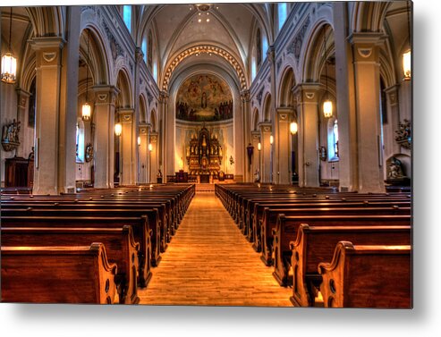 Mn Church Metal Print featuring the photograph Church of the Assumption by Amanda Stadther