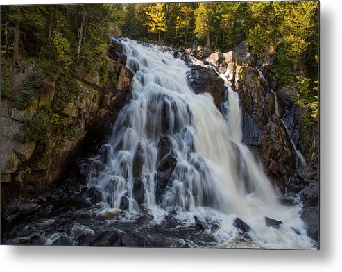 Canada Metal Print featuring the photograph Chute du Diable by Mike Schaffner