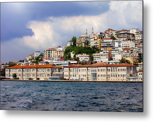 Mimar Metal Print featuring the photograph City of Istanbul Cityscape by Artur Bogacki