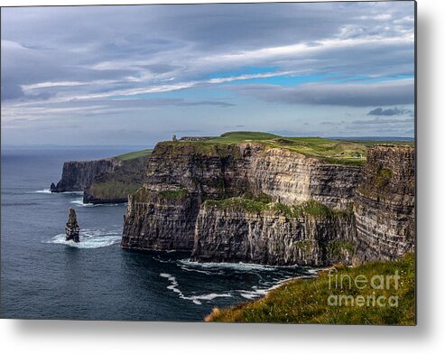 Cliffs Of Moher Metal Print featuring the photograph Cliffs of Moher I by Juergen Klust