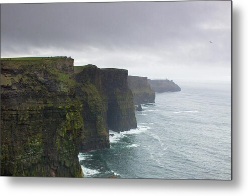 Tranquility Metal Print featuring the photograph Cliffs Of Moher by Michelle O'kane