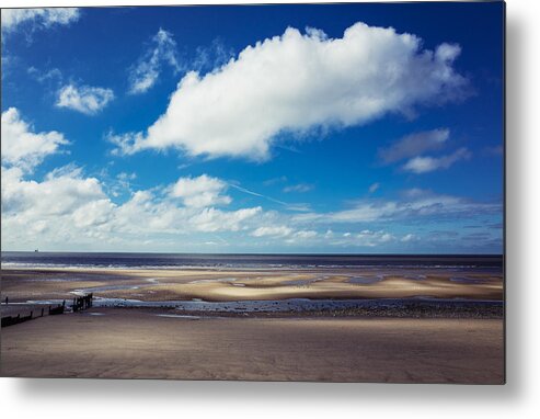 Beach Metal Print featuring the photograph Clouding by Nick Barkworth