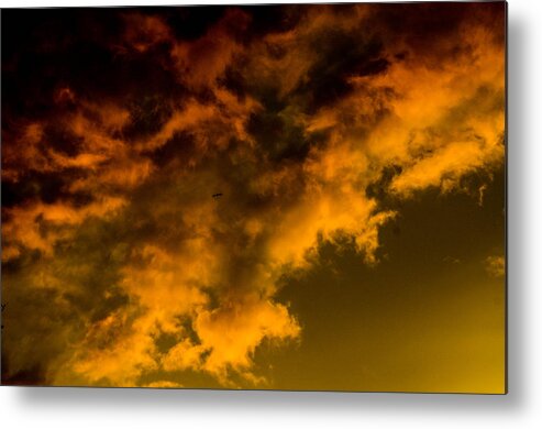  Metal Print featuring the photograph Clouds by Gerald Kloss