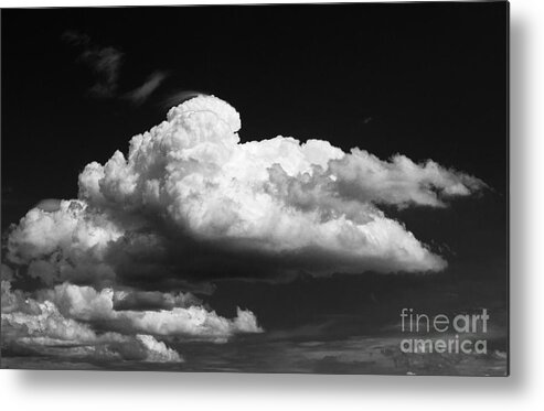 Black And White Clouds Metal Print featuring the photograph Clouds over the Palouse by Ron Roberts