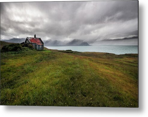 House Metal Print featuring the photograph Cold And Damp by ??orsteinn H. Ingibergsson