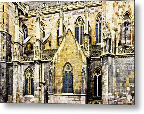 Collegiate Metal Print featuring the photograph Collegiate St-Martin by Richard J Thompson 