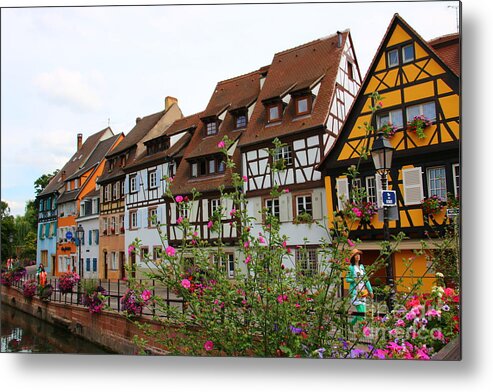 Canal Metal Print featuring the photograph Colmar 3 by Amanda Mohler