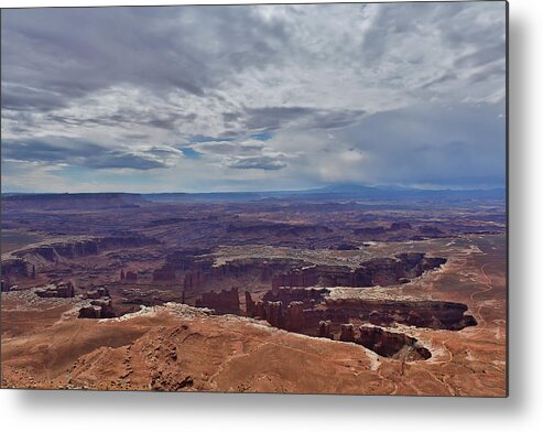 Scenics Metal Print featuring the photograph Colorado River Canyon With Dramatic by Www.mileswillis.co.uk