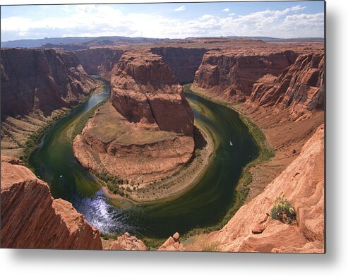 Toughness Metal Print featuring the photograph Colorado River, Horseshoe Bend by John Elk