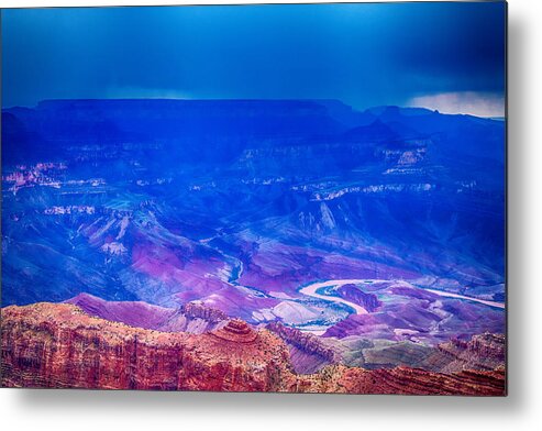 Colorado River Metal Print featuring the photograph Colorado River by James Bethanis