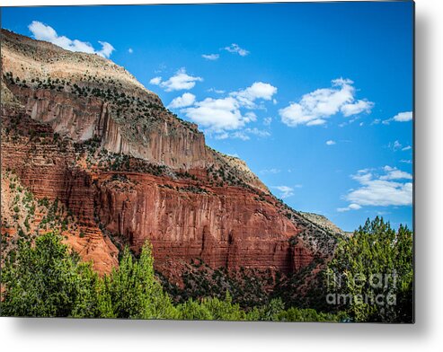 Southwest Scenery Metal Print featuring the photograph Colors of the Jemez by Jim McCain