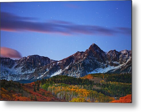 Night Metal Print featuring the photograph Colors of the Night by Darren White