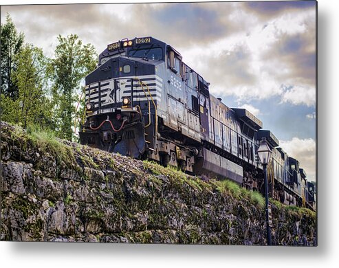 Jonesborough Metal Print featuring the photograph Coming Down the Tracks by Heather Applegate
