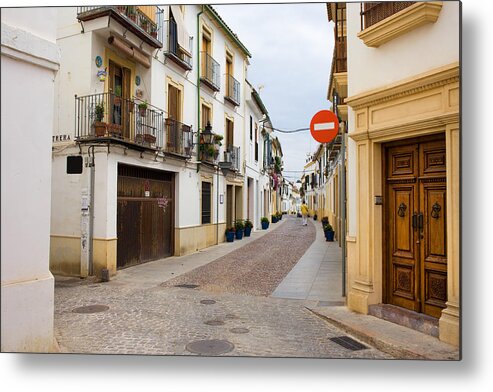 Andalucia Metal Print featuring the photograph Cordoba Old Town Houses by Artur Bogacki