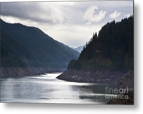 Nature Metal Print featuring the photograph Cougar Reservoir by Belinda Greb