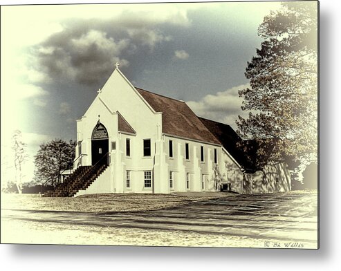 Church Metal Print featuring the photograph Country Church by Bonnie Willis