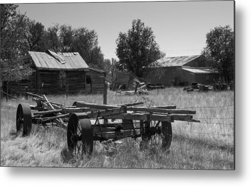 Wagon Metal Print featuring the photograph Country Pride by HW Kateley