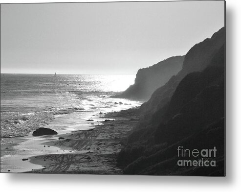 Ocean Metal Print featuring the photograph Crystal Cove I by Suzette Kallen