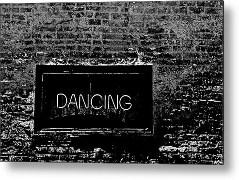 Abstract Metal Print featuring the photograph Dancing by Michael Nowotny