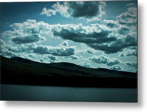 Photography Metal Print featuring the photograph Dark Clouds by Joy Nichols