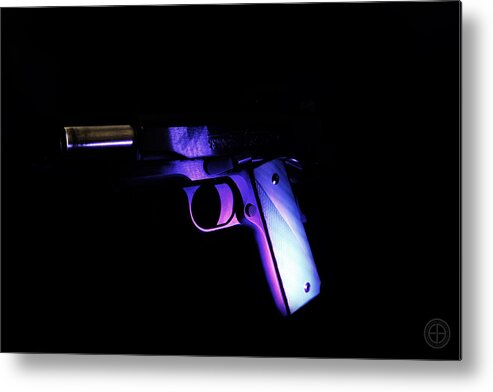 Gun Metal Print featuring the digital art Dark Visions by Jorge Estrada