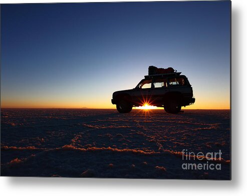 Adventure Travel Metal Print featuring the photograph Dawn Adventure by James Brunker