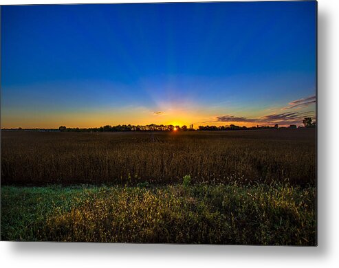 Sunrise Metal Print featuring the photograph Dawn of a New Day by Adam Mateo Fierro