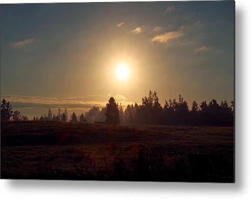 Landscape Metal Print featuring the photograph Daybreak by Rory Siegel