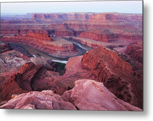 Scenics Metal Print featuring the photograph Dead Horse Point Landscape In The by Rezus