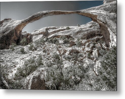 Utah Metal Print featuring the photograph Delicate Stone by Richard Gehlbach