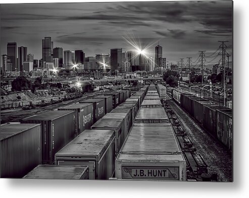 Colorado Metal Print featuring the photograph Denver's Underbelly by Kristal Kraft