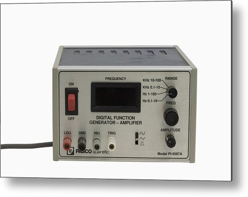 Electronics Metal Print featuring the photograph Digital Signal Generator And Amplifier by Science Stock Photography