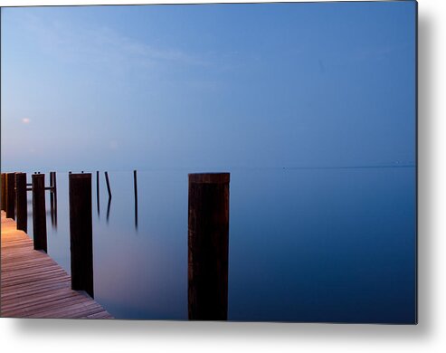 Dock Metal Print featuring the photograph Dock of the Morning by Gary Wightman