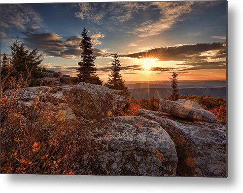 Wesy Virginia Metal Print featuring the photograph Dolly Sods morning by Jaki Miller