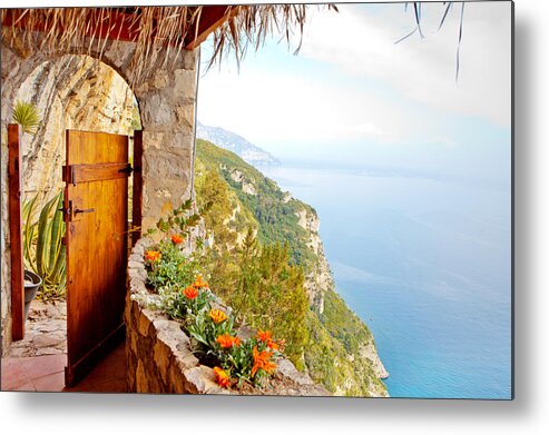 Door Metal Print featuring the photograph Door to Paradise by Good Focused