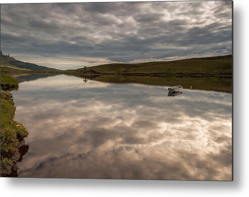 Europe Metal Print featuring the photograph Double sky by Sergey Simanovsky