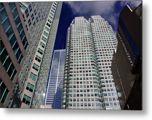 Toronto Metal Print featuring the photograph Downtown Towers by Nicky Jameson