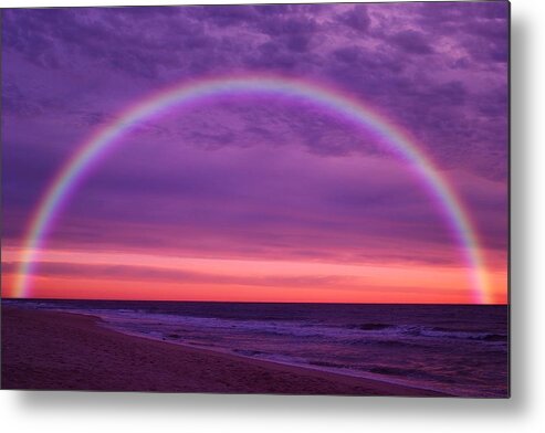 Jersey Shore Metal Print featuring the photograph Dream Along The Ocean by Angie Tirado